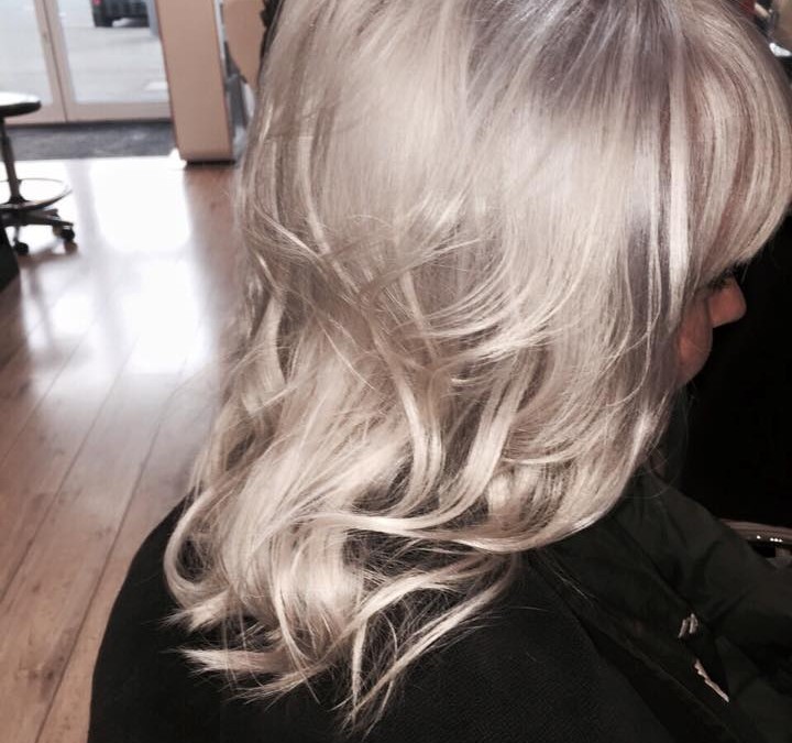 Icy Blonde Colour Wash!